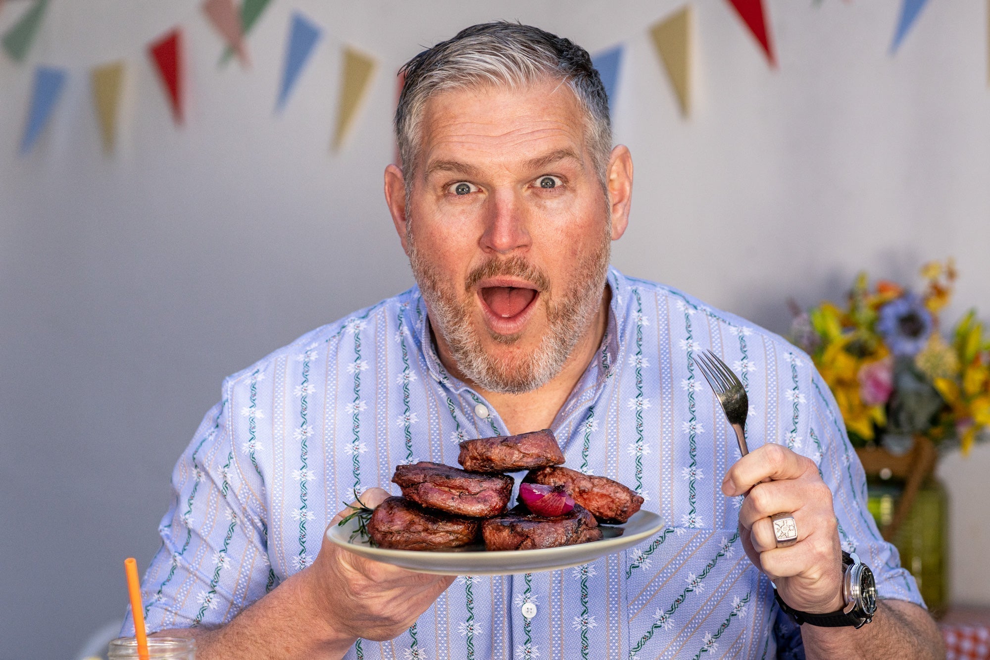 Christian Stucki now also grills with Planted!