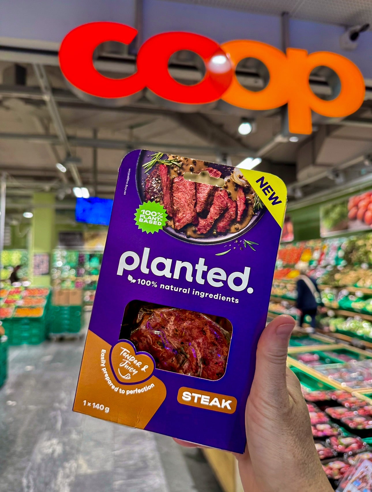 planted.steak dans le commerce de détail