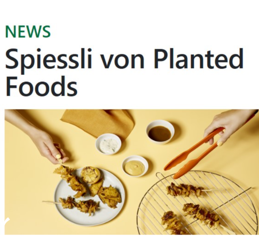 Spiessli di Planted Foods