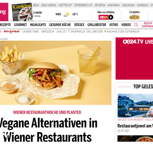 Planted e la settimana dei ristoranti di Vienna
