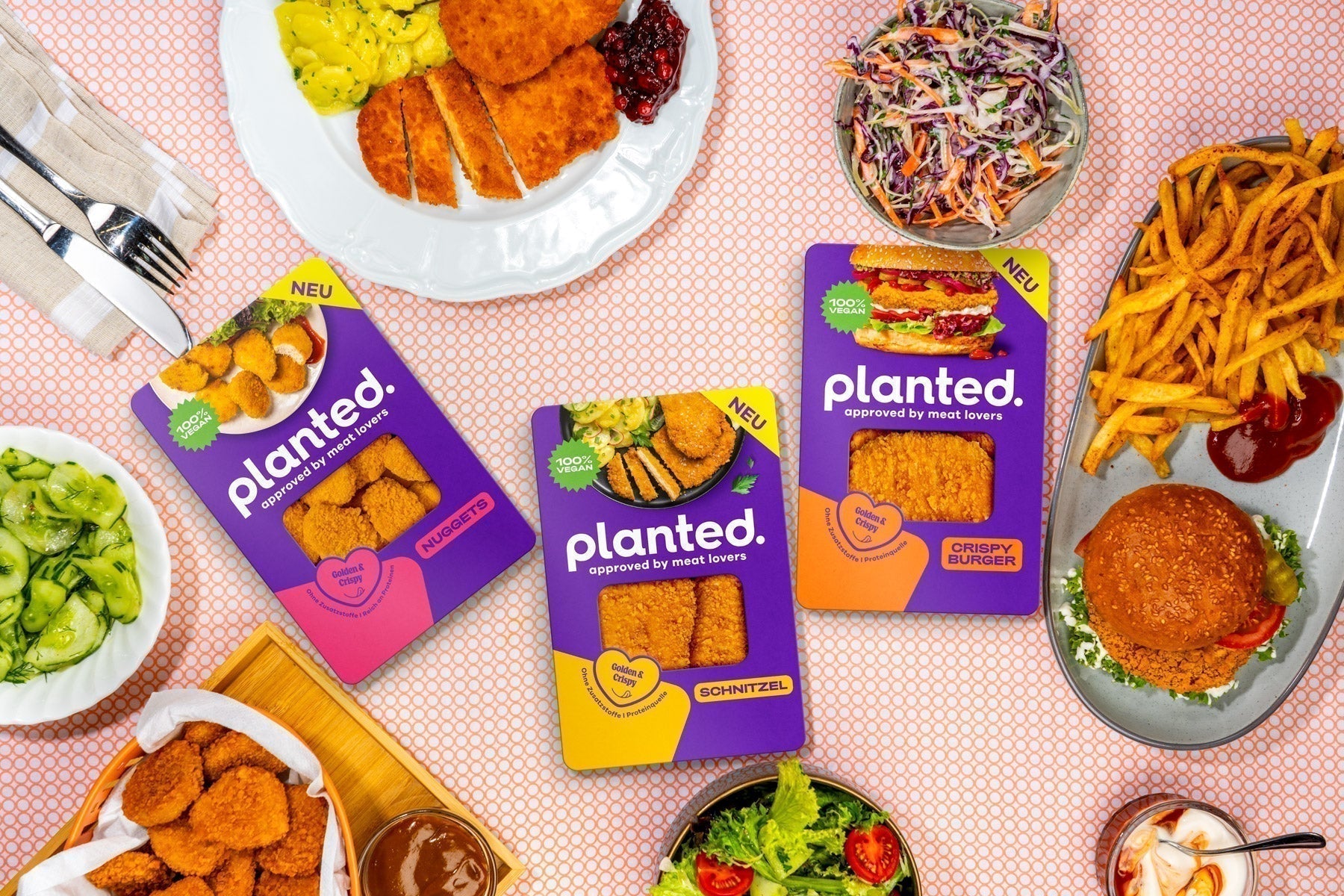 "All You Need is Crunch!" - Planted takes off with new crispy range