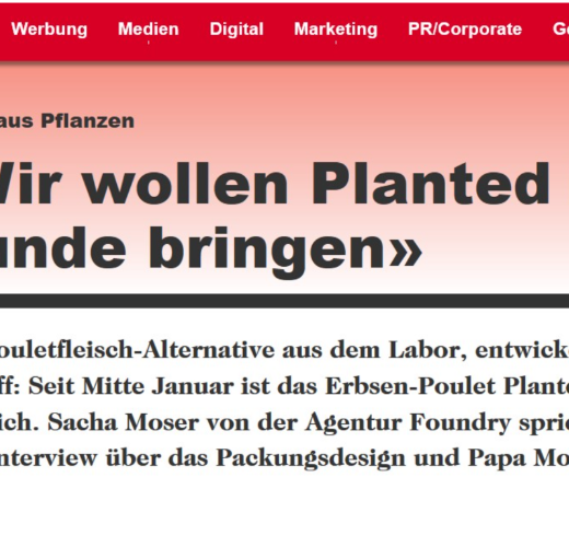 Chicken made from plants: «We want Planted to be on everyone's lips»